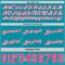 Custom Reversible Black Pink-Teal Double Side Star Sublimation Basketball Suit Jersey