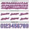 Custom Reversible Black Pink-Lakes Blue Double Side Star Sublimation Basketball Suit Jersey