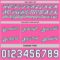 Custom Reversible Black Pink-Lakes Blue Double Side Star Sublimation Basketball Suit Jersey