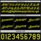 Custom Reversible Black Neon Yellow Double Side Star Sublimation Basketball Suit Jersey