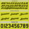 Custom Reversible Black Neon Yellow Double Side Star Sublimation Basketball Suit Jersey