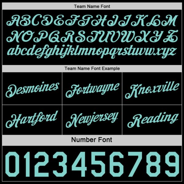 Custom Reversible Black Ice Blue Double Side Star Sublimation Basketball Suit Jersey