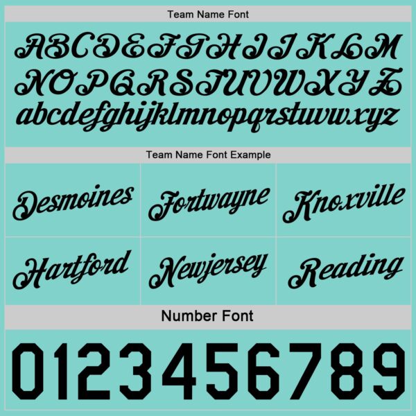 Custom Reversible Black Ice Blue Double Side Star Sublimation Basketball Suit Jersey