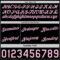 Custom Reversible Black Light Pink Double Side Star Sublimation Basketball Suit Jersey