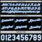 Custom Reversible Black White-Powder Blue Double Side Star Sublimation Basketball Suit Jersey
