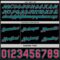 Custom Reversible Black Neon Pink-Aqua Double Side Star Sublimation Basketball Suit Jersey