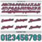Custom Reversible Black Neon Pink-Aqua Double Side Star Sublimation Basketball Suit Jersey