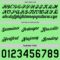Custom Reversible Black Pea Green Double Side Star Sublimation Basketball Suit Jersey