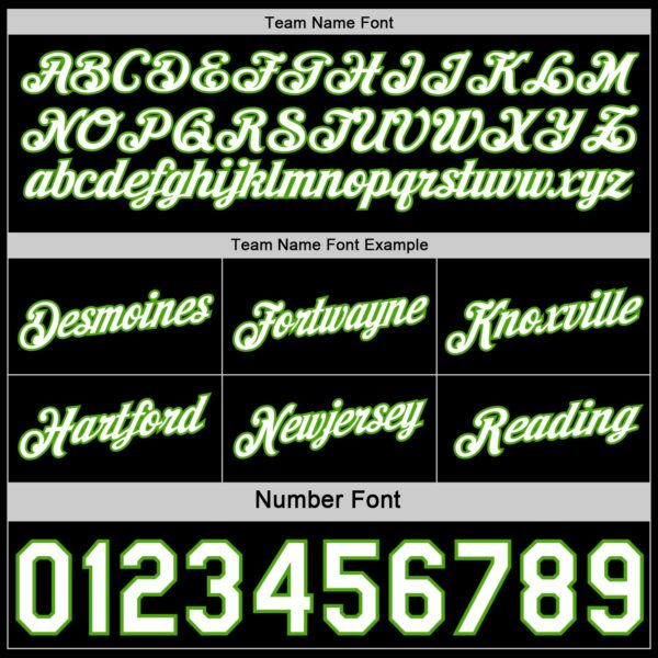 Custom Reversible Black White-Aurora Green Double Side Star Sublimation Basketball Suit Jersey