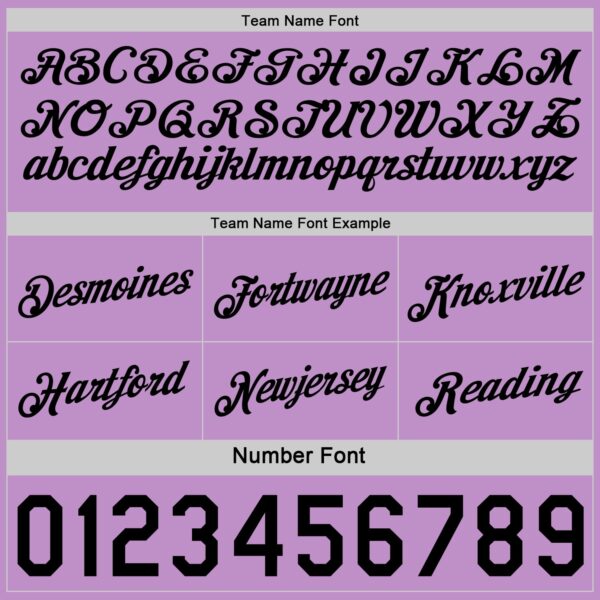 Custom Reversible Black Light Purple Double Side Star Sublimation Basketball Suit Jersey