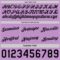 Custom Reversible Black Light Purple Double Side Star Sublimation Basketball Suit Jersey