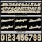 Custom Reversible Black Vegas Gold-White Double Side Star Sublimation Basketball Suit Jersey