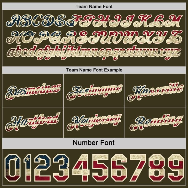 Custom Reversible Black Vintage USA Flag-Cream Double Side Star Sublimation Basketball Suit Jersey