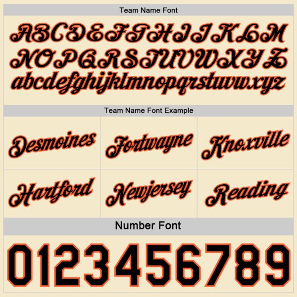 Custom Reversible Black Orange Double Side Star Sublimation Basketball Suit Jersey