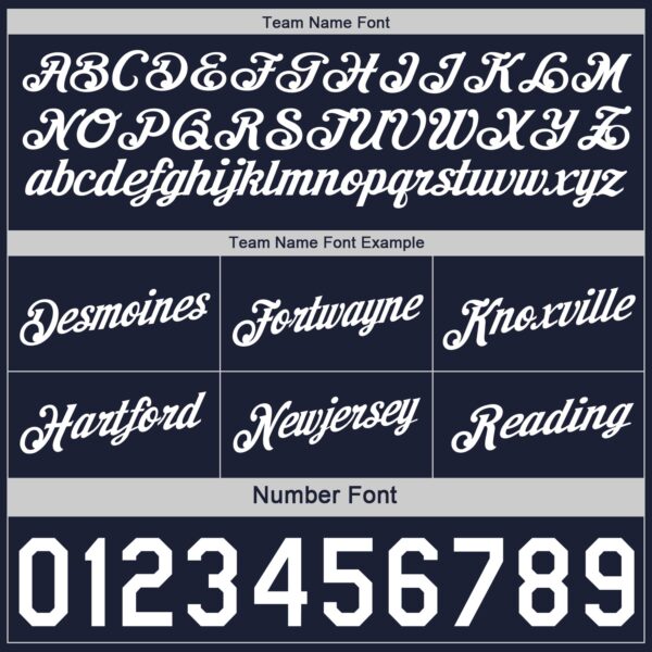 Custom Reversible Navy White Double Side Star Sublimation Basketball Suit Jersey