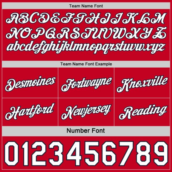 Custom Reversible Navy White-Red Double Side Star Sublimation Basketball Suit Jersey