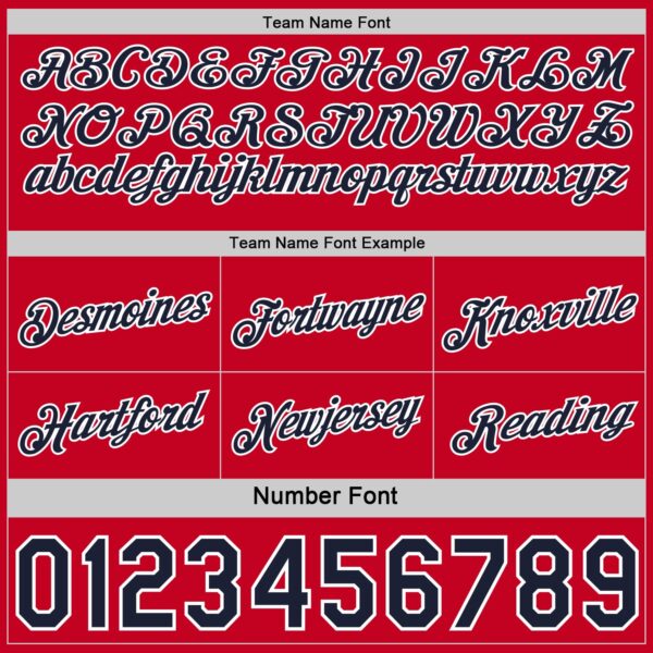 Custom Reversible Navy Red-White Double Side Star Sublimation Basketball Suit Jersey