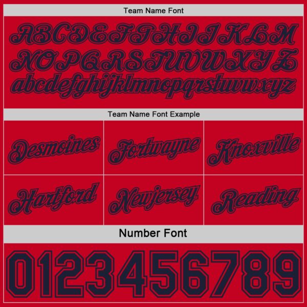 Custom Reversible Navy Red Double Side Star Sublimation Basketball Suit Jersey