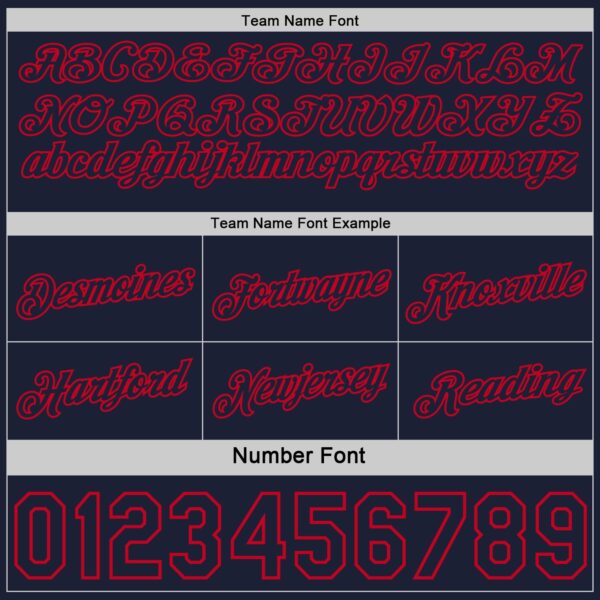 Custom Reversible Navy Red Double Side Star Sublimation Basketball Suit Jersey