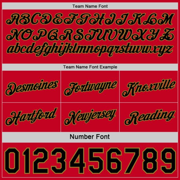 Custom Reversible Navy Red-Old Gold Double Side Star Sublimation Basketball Suit Jersey