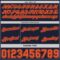 Custom Reversible Navy Orange Double Side Star Sublimation Basketball Suit Jersey