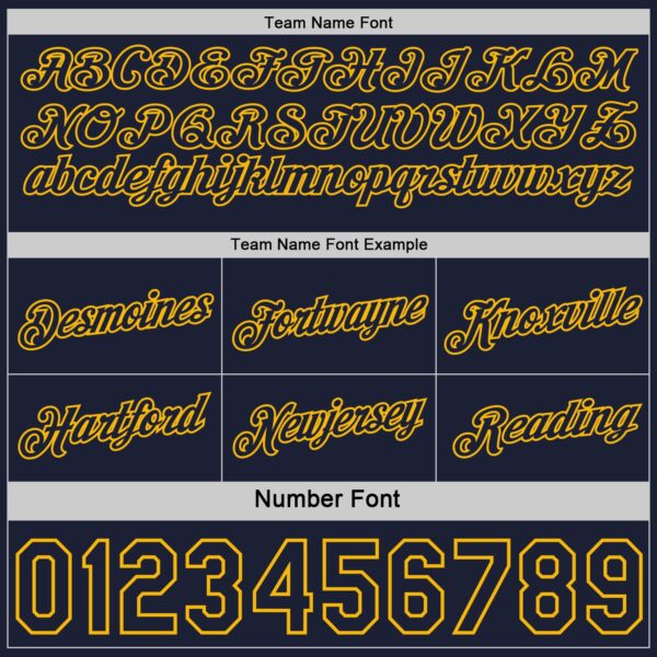 Custom Reversible Navy Gold Double Side Star Sublimation Basketball Suit Jersey