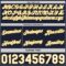 Custom Reversible Navy White-Gold Double Side Star Sublimation Basketball Suit Jersey