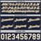 Custom Reversible Navy White-Old Gold Double Side Star Sublimation Basketball Suit Jersey