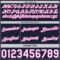 Custom Reversible Navy White-Pink Double Side Star Sublimation Basketball Suit Jersey
