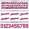 Custom Reversible Navy White-Pink Double Side Star Sublimation Basketball Suit Jersey