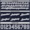 Custom Reversible Navy Gray-White Double Side Star Sublimation Basketball Suit Jersey