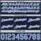 Custom Reversible Navy Lakes Blue-White Double Side Star Sublimation Basketball Suit Jersey