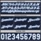 Custom Reversible Navy White-Lakes Blue Double Side Star Sublimation Basketball Suit Jersey