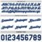 Custom Reversible Navy White-Lakes Blue Double Side Star Sublimation Basketball Suit Jersey