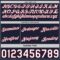 Custom Reversible Navy White-Crimson Double Side Star Sublimation Basketball Suit Jersey