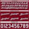 Custom Reversible Navy White-Crimson Double Side Star Sublimation Basketball Suit Jersey