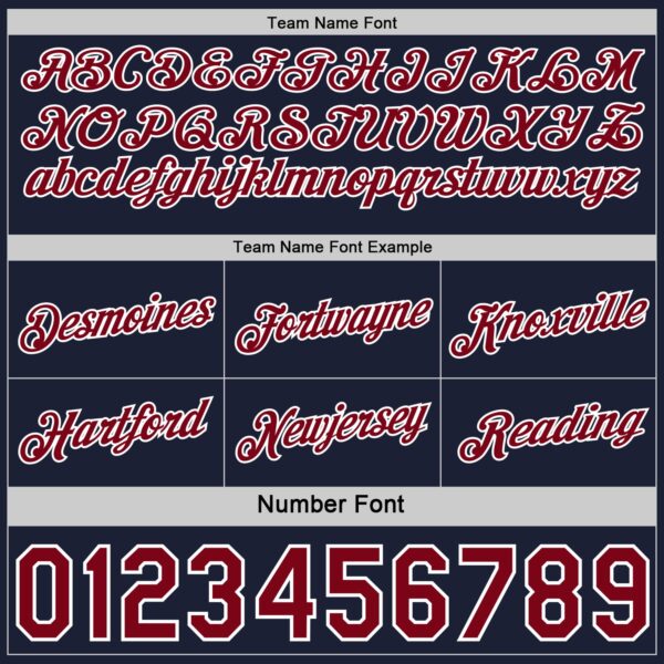 Custom Reversible Navy Crimson-White Double Side Star Sublimation Basketball Suit Jersey