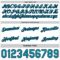 Custom Reversible Navy White-Teal Double Side Star Sublimation Basketball Suit Jersey