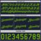 Custom Reversible Navy Neon Green Double Side Star Sublimation Basketball Suit Jersey