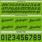 Custom Reversible Navy Neon Green Double Side Star Sublimation Basketball Suit Jersey