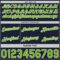 Custom Reversible Navy Neon Green-White Double Side Star Sublimation Basketball Suit Jersey