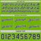 Custom Reversible Navy Neon Green-White Double Side Star Sublimation Basketball Suit Jersey