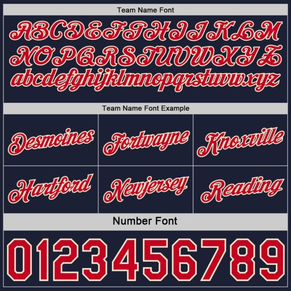 Custom Reversible Navy Red-Cream Double Side Star Sublimation Basketball Suit Jersey