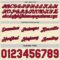 Custom Reversible Navy Red-Cream Double Side Star Sublimation Basketball Suit Jersey