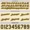 Custom Reversible Navy Gold Double Side Star Sublimation Basketball Suit Jersey