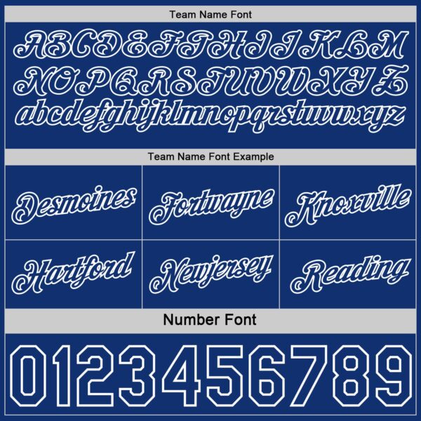 Custom Reversible Royal White Double Side Star Sublimation Basketball Suit Jersey