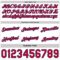 Custom Reversible Royal Red-White Double Side Star Sublimation Basketball Suit Jersey