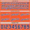 Custom Reversible Royal Orange-White Double Side Star Sublimation Basketball Suit Jersey