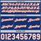 Custom Reversible Royal White-Orange Double Side Star Sublimation Basketball Suit Jersey