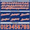 Custom Reversible Royal Orange-White Double Side Star Sublimation Basketball Suit Jersey